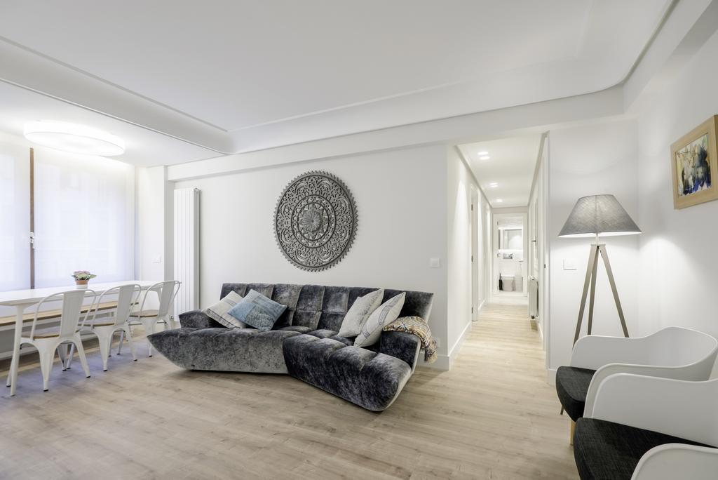 Apartamento Zurriola Luxury - Surf Beach Con Aire Acondicionado San Sebastián Kültér fotó