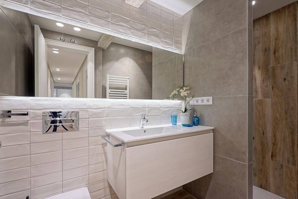 Apartamento Zurriola Luxury - Surf Beach Con Aire Acondicionado San Sebastián Kültér fotó