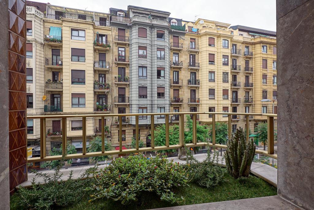 Apartamento Zurriola Luxury - Surf Beach Con Aire Acondicionado San Sebastián Kültér fotó